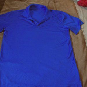 Blue sportz-tek medium polo